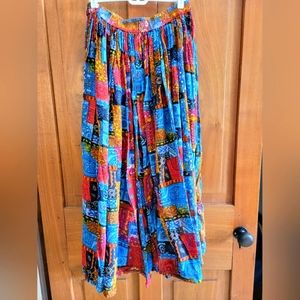 Fun Funky Long Skirt